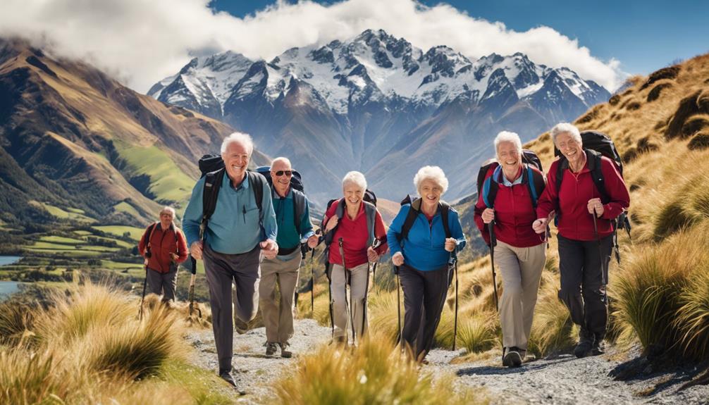 active seniors explore new zealand