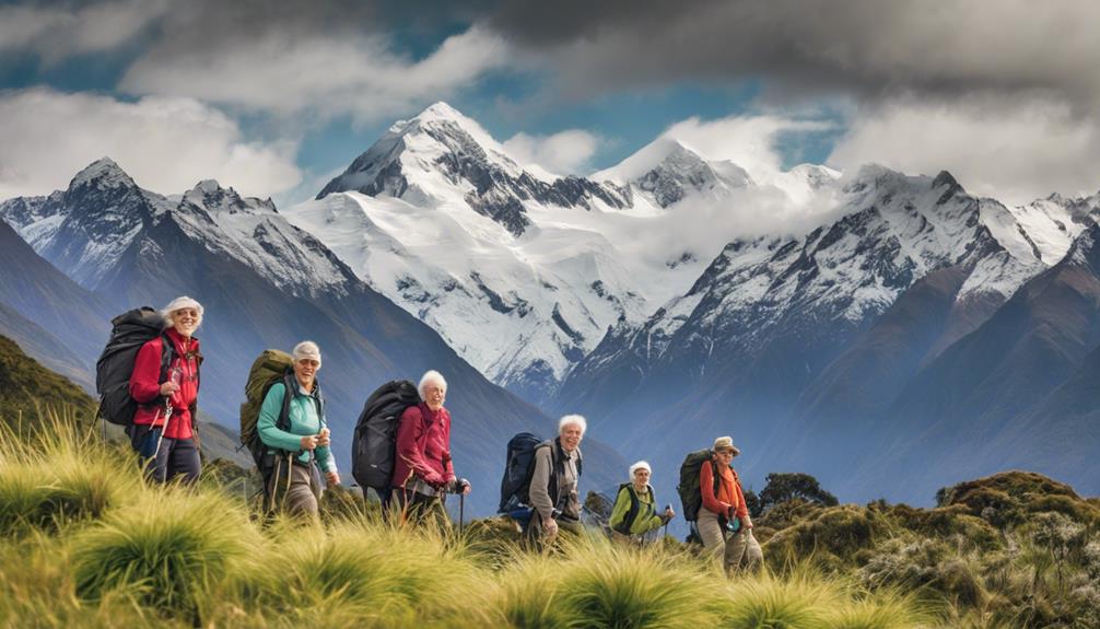 active seniors explore new zealand