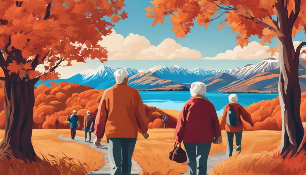 New Zealand Autumn Foliage Tours for Retirees