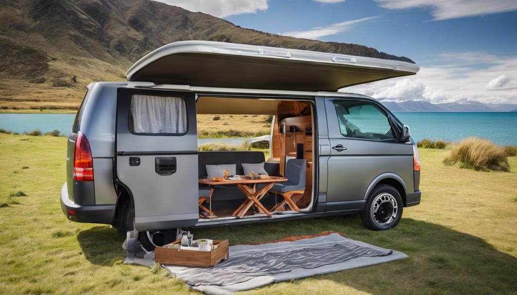 comfortable camper van travel