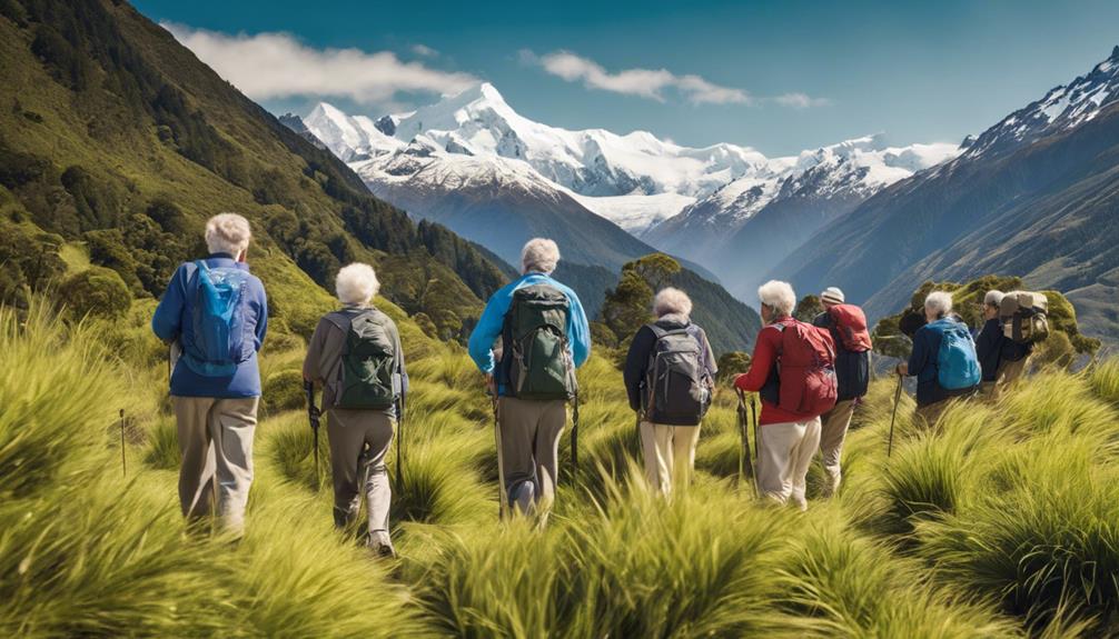 elderly focused new zealand tours