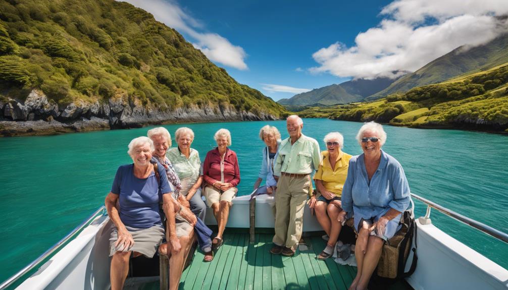 New Zealand Island Hopping Tours for Seniors