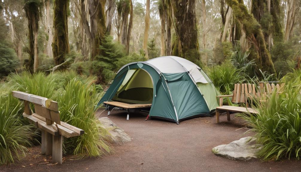 senior friendly camping in nz