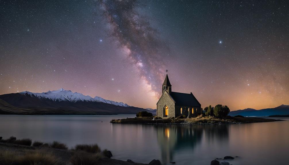 serene stargazing in new zealand