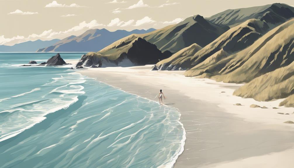 tranquil beach escapes new zealand